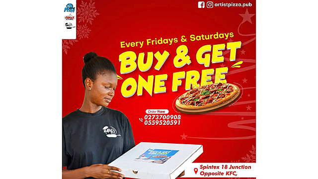 Artist pizza promo 3