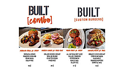 Built custom burgers 5