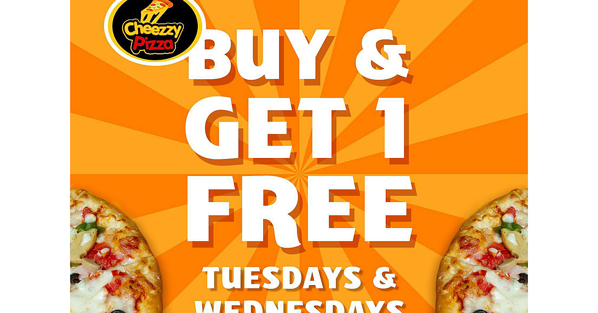 Cheezy pizza promo