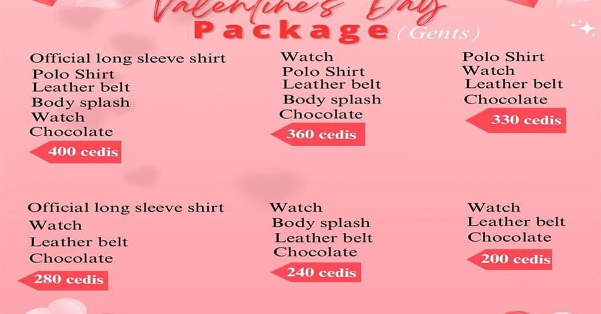CELEBRATE LOVE WITH OUR VALENTINE'S DAY GIFT PACKAGE SALES PROMO! AT WILL'S KOLLECTION