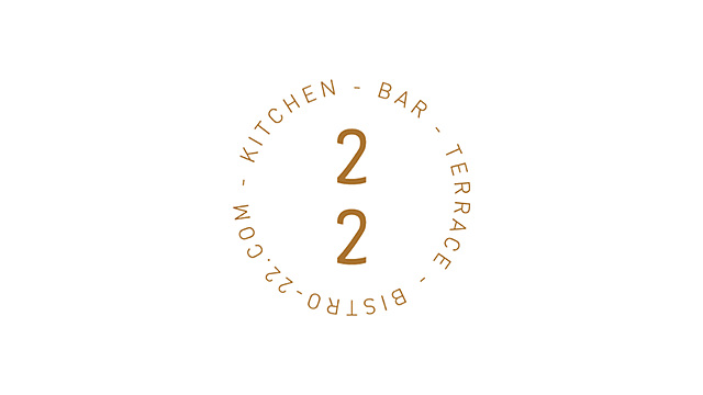 Bistro 22 kitchen and bar logo