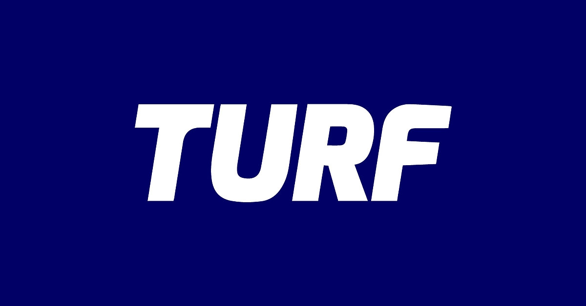Turf logo white 1