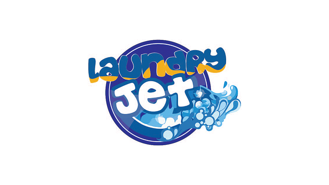 Laundry jet logo