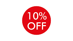 10 percent off