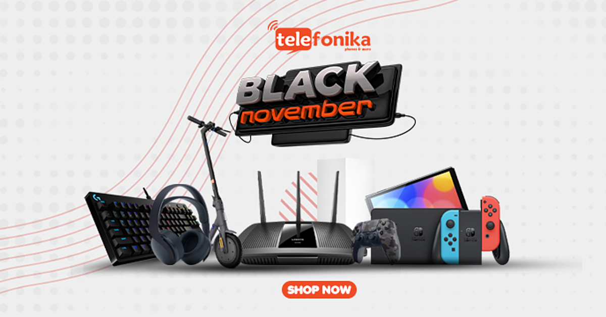 Unwrap the savings this Black Friday & Own Your Favorite Gadget with Up to 32% Discount @ Telefonika