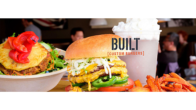 Built custom burgers 8