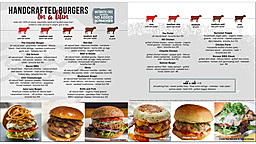 The counter custom burgers menu 1