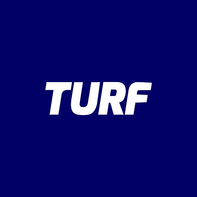 Turf logo white 1