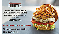 The counter custom burgers ghana