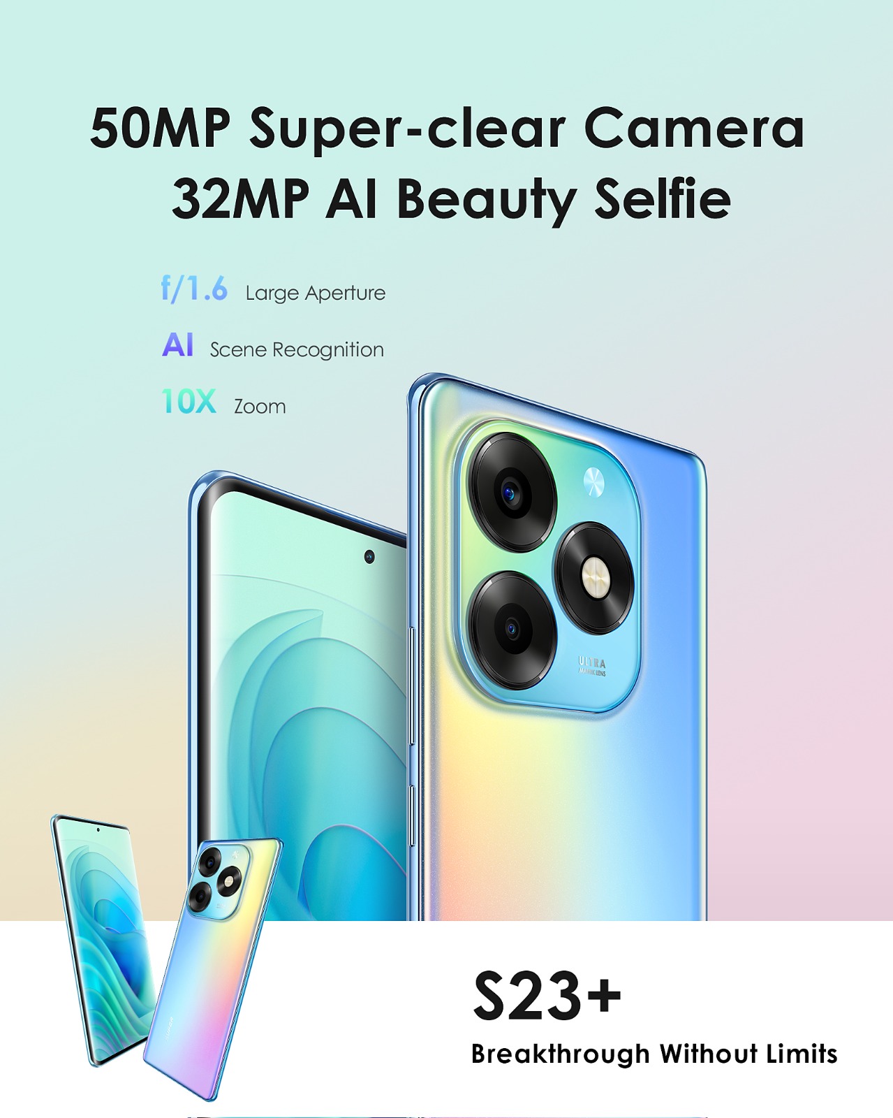 itel S23 camera