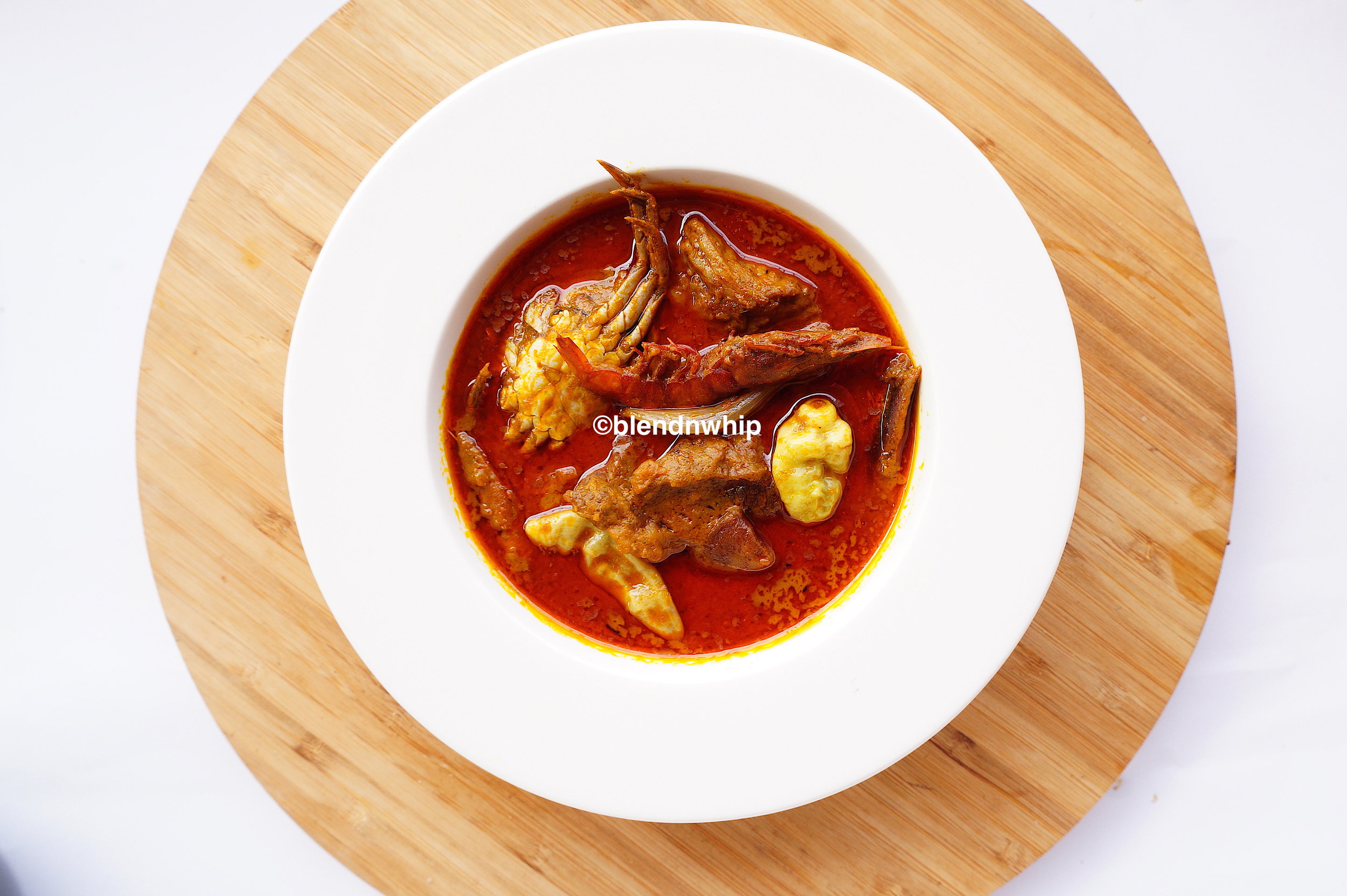 Palm nut soup