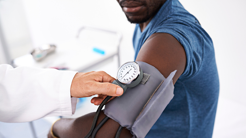 Regular blood pressure checks